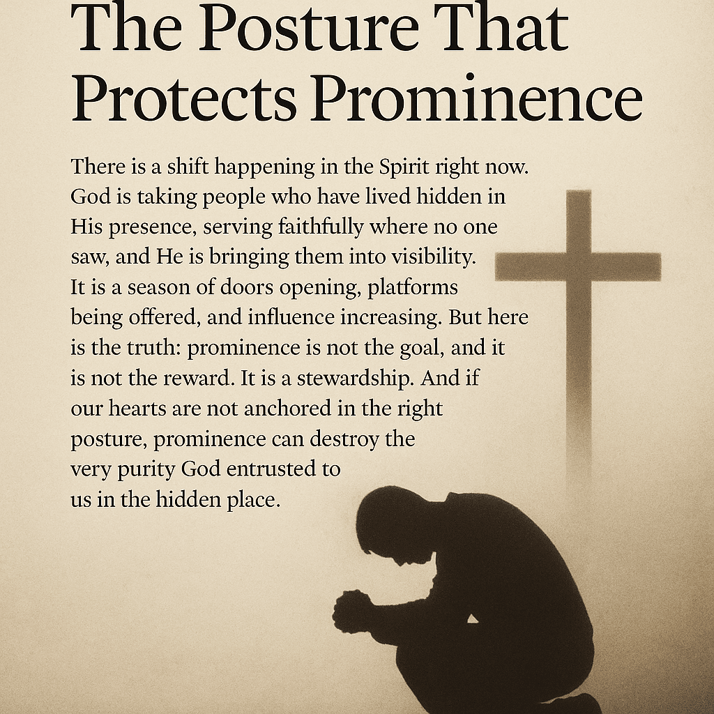 Posture That Protects Prominence